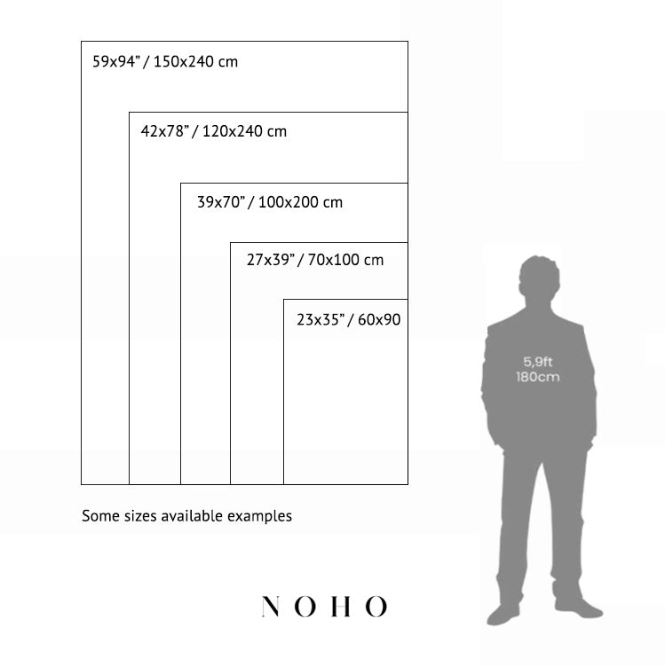 Elipses - Scandinavian White and Beige Abstract Shapes Painting on Canvas - Premium Abstract Paintings from N o H o - Just €268.99! Shop now at Noho Art