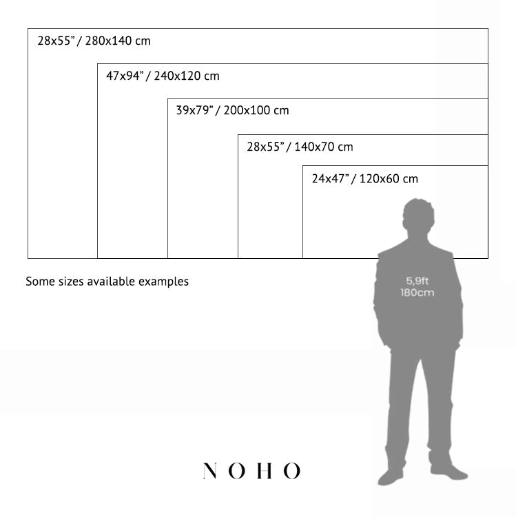 Lumiar - Modern Colorful Abstract Landscape Painting on Canvas - large neutral canvas art, wall art paintings, unique wall canvas, wall paintings for bedrooms, artistic wall paintings, artwork paintings, wall of paintings, canvas wall art, large canvas wall art - Noho Art