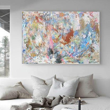 Prismatic Reverie - Colorful Abstract Large Painting