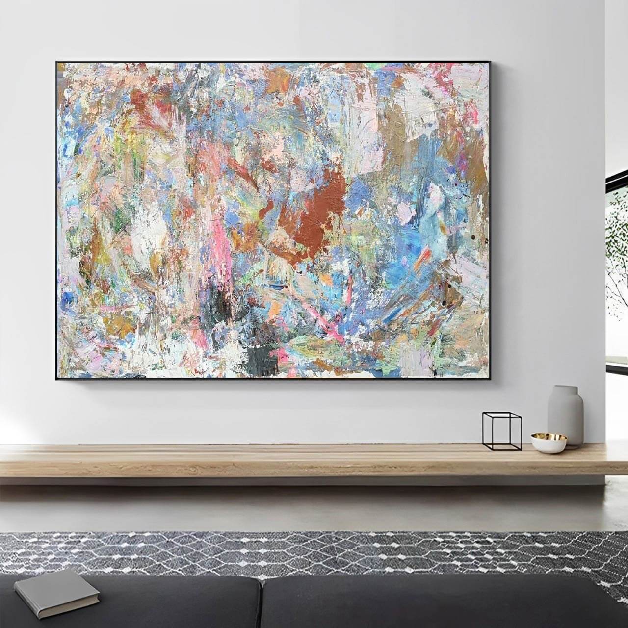 Prismatic Reverie - Colorful Abstract Large Painting