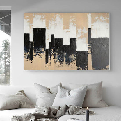 Ethereal Metropolis - Abstract City Painting