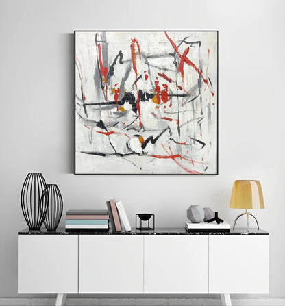 Spray Sensations - Modern Colorful Abstract Painting