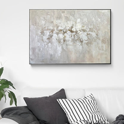 Anodyne - Large Contemporary Neutral Wall Art Painting