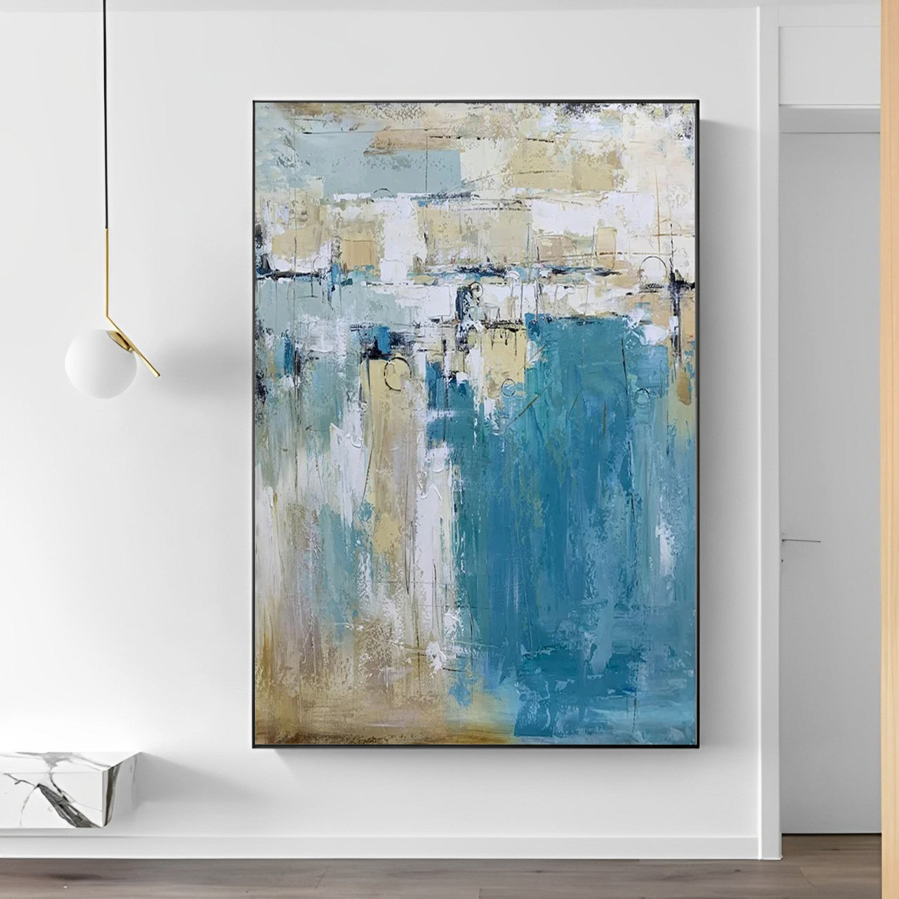 Paintelle - Colorful Large Abstract Painting