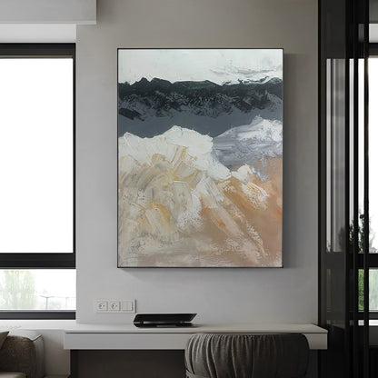 Panorama - Large Contemporary Abstract Landscape Painting on Canvas