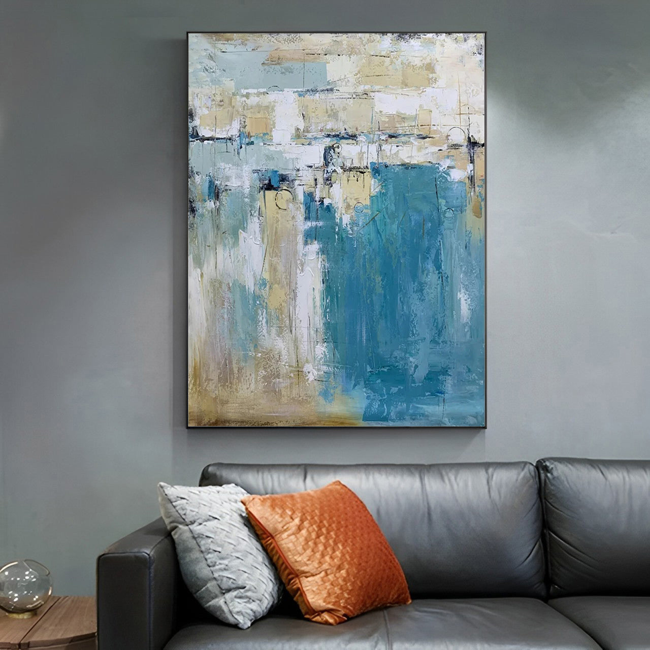 Paintelle - Colorful Large Abstract Painting