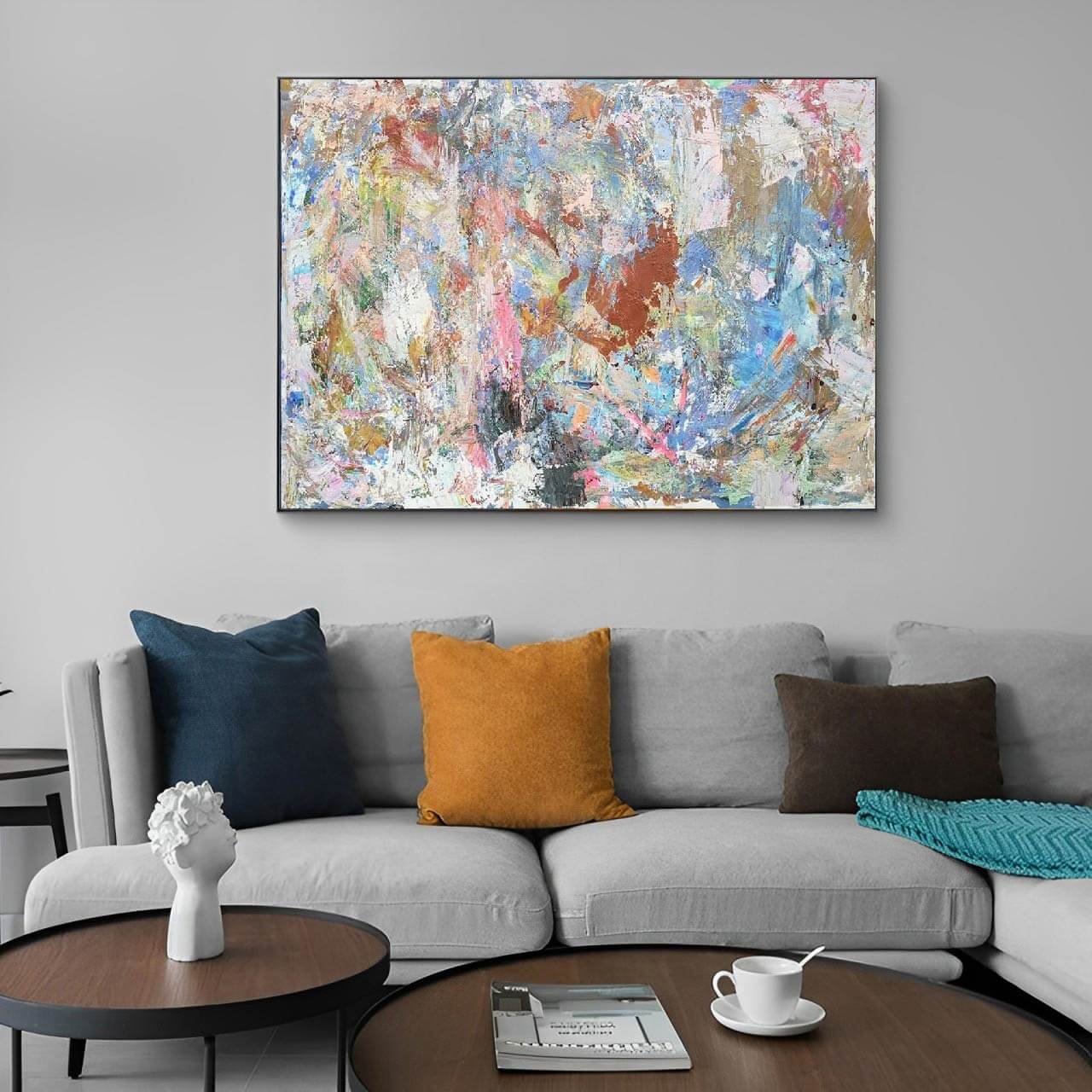 Prismatic Reverie - Colorful Abstract Large Painting