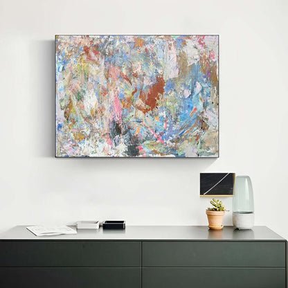 Prismatic Reverie - Colorful Abstract Large Painting