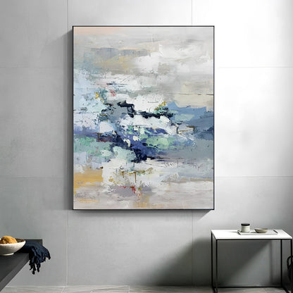 Lively - Large Abstract Colorful Wall Art Painting on Canvas