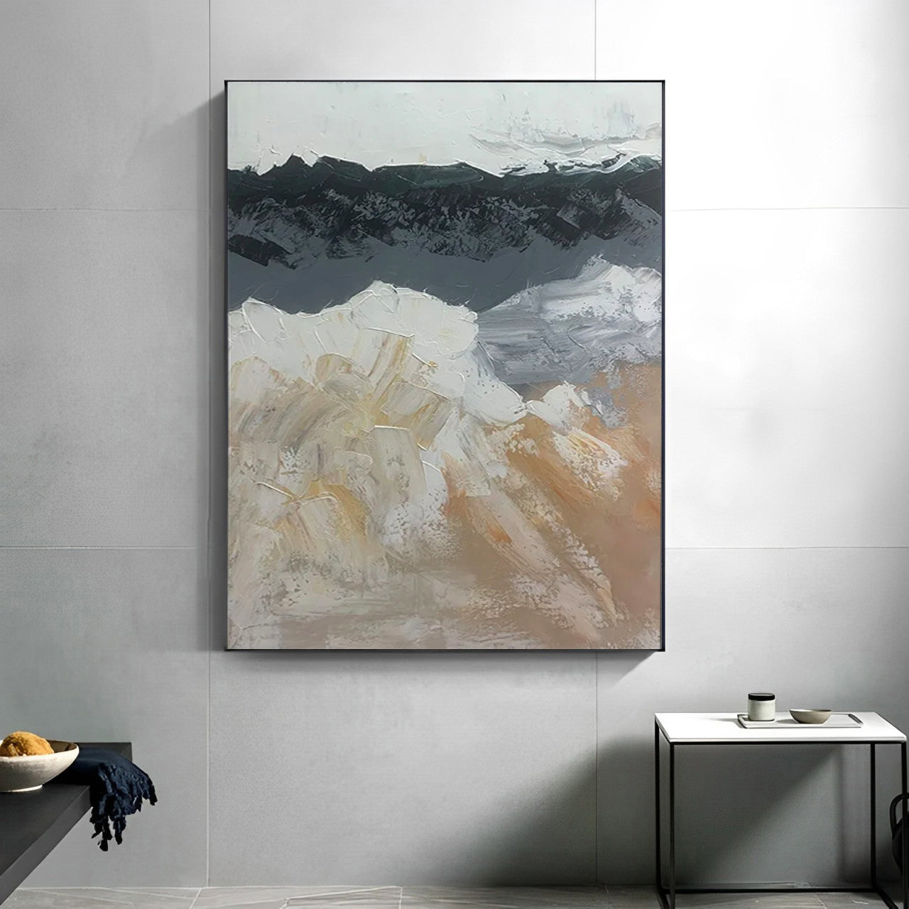 Panorama - Large Contemporary Abstract Landscape Painting on Canvas