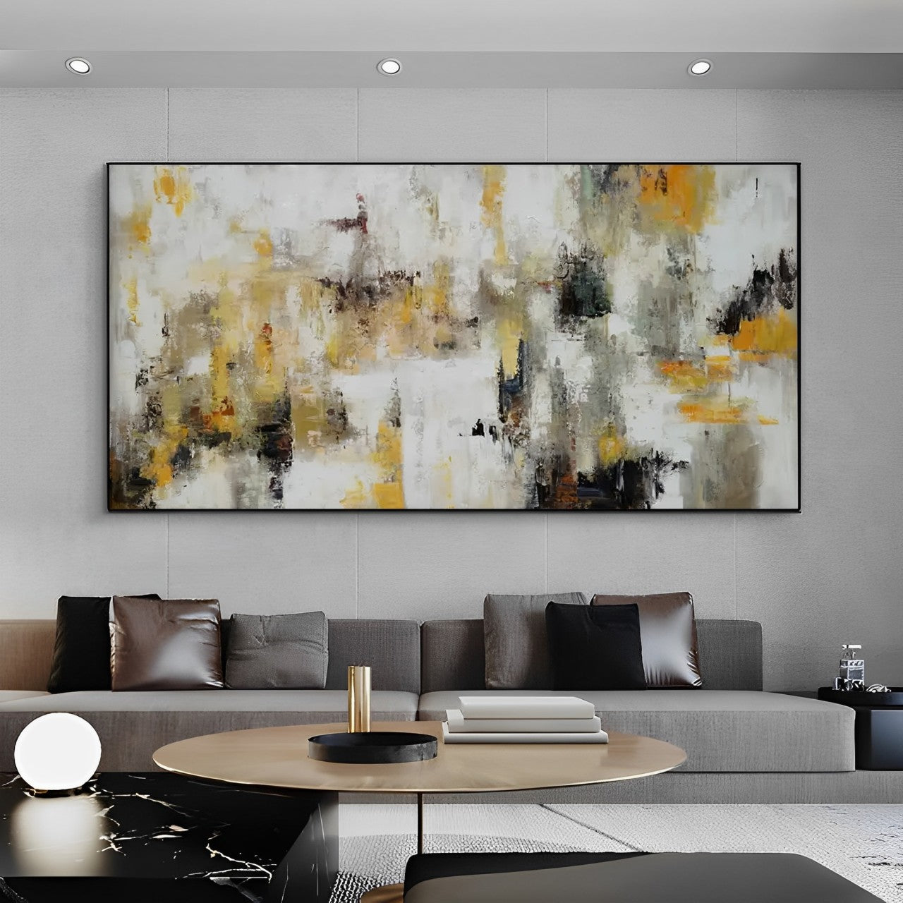 Resonance of Colors - Extra Large Abstract Wall Art Painting