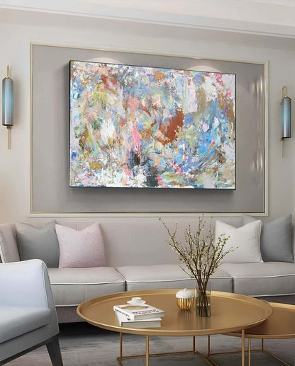 Prismatic Reverie - Colorful Abstract Large Painting