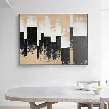 Ethereal Metropolis - Abstract City Painting