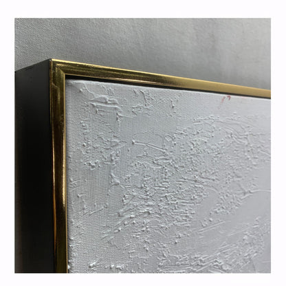 Auric - Extra large Gold and White Wall Art Painting