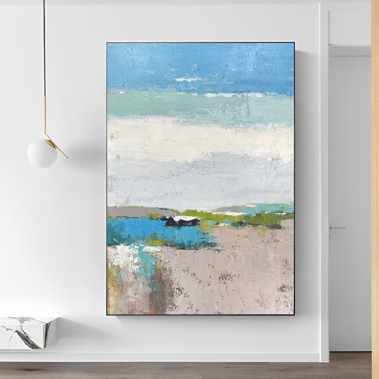 Abstract Landscape Painting for sale, landscape paintings, Noho Art Gallery