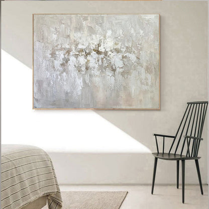 Anodyne - Large Contemporary Neutral Wall Art Painting