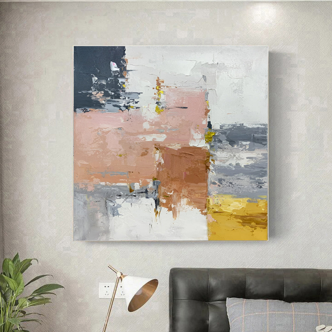 Piritam - Extra Large Colorful Abstract Painting on Canvas