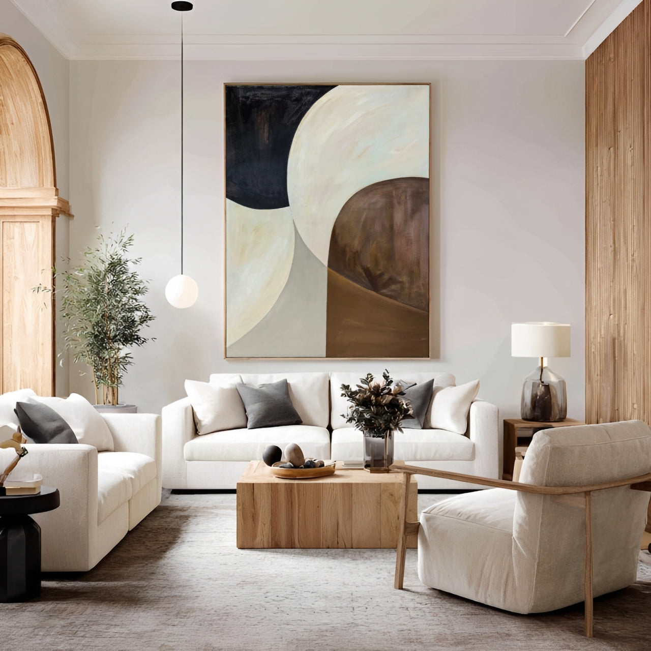 Arlo - Original Neutral Abstract Painting
