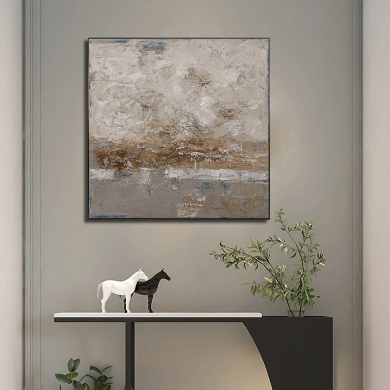 Entryway wall art paintings, Dark Brown wall art, Noho Art Gallery