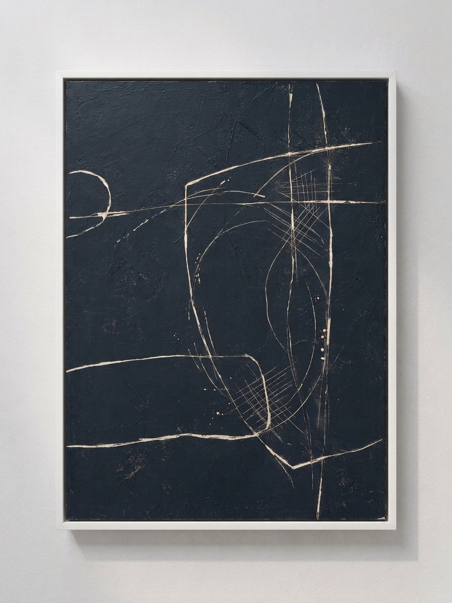 Noho Art Gallery neutral tones abstract painting for comtemporary wall art decor
