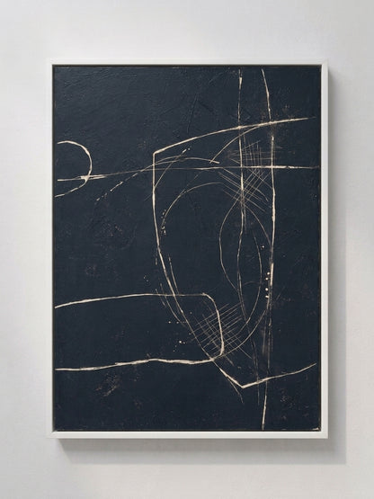 Noho Art Gallery neutral tones abstract painting for comtemporary wall art decor