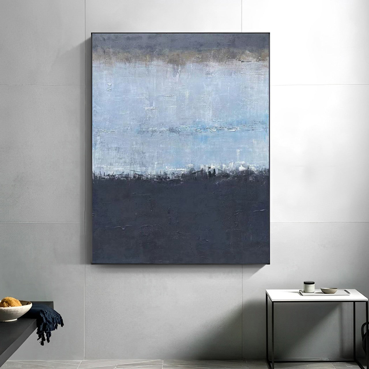 Abstract Art Paintings, Modern Wall Art, Blue Paintings, Noho Art Gallery