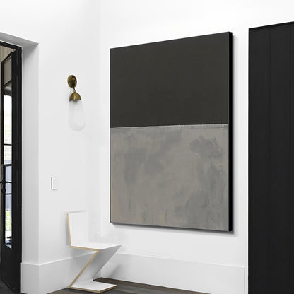 Large Wall Art, Black and Grey Wall Art, Noho Art Gallery