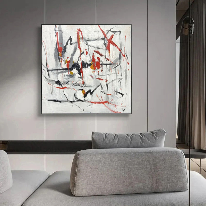 Large abstract wall art