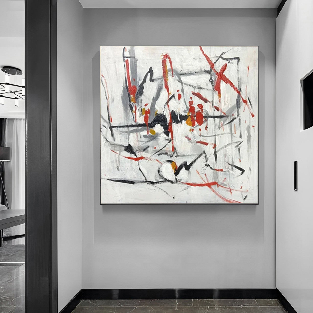 Large modern art paintings