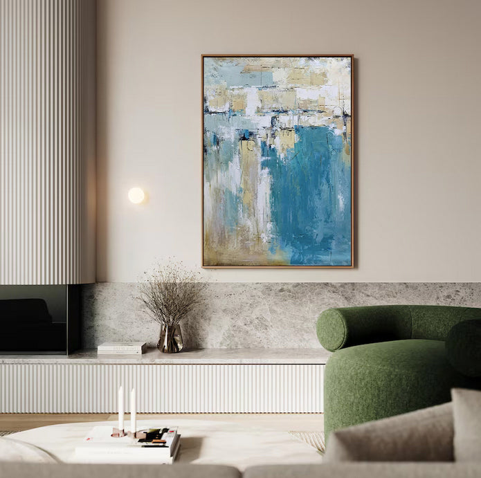 Paintelle - Colorful Large Abstract Painting