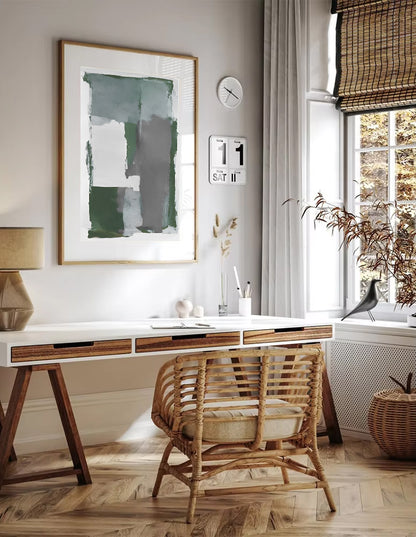 Grid - Minimalist Abstract Wall Art Print