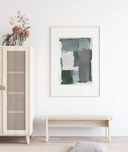 Grid - Minimalist Abstract Wall Art Print