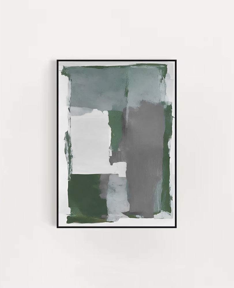 Grid - Minimalist Abstract Wall Art Print