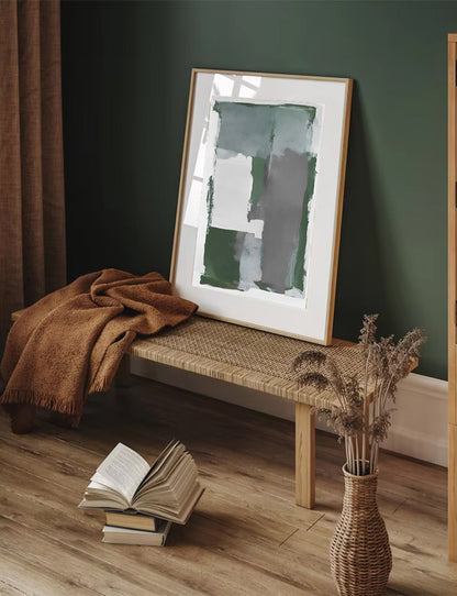 Grid - Minimalist Abstract Wall Art Print