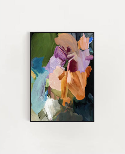 Lush - Colorful Abstract Wall Art Print