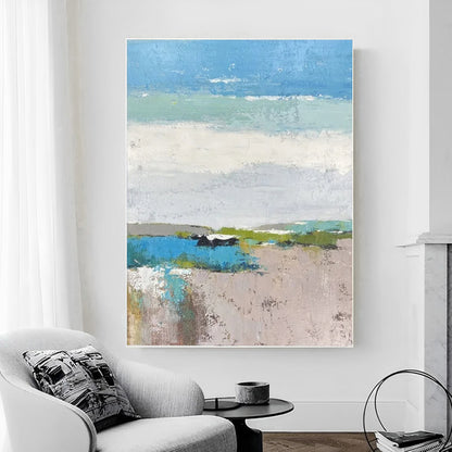 abstract art landscape paintings, abstract landscape painting, Noho Art Gallery