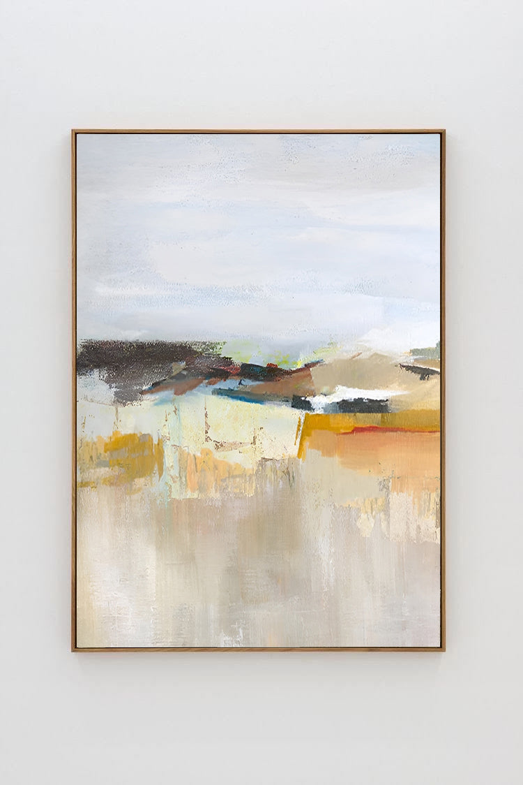 abstract oil landscape, Modern wall art, Noho Art Gallery