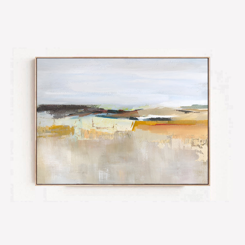 contemporary abstract landscape canvas, Noho Art Gallery