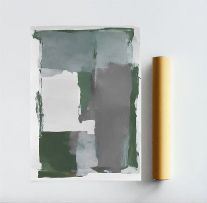 Grid - Minimalist Abstract Wall Art Print