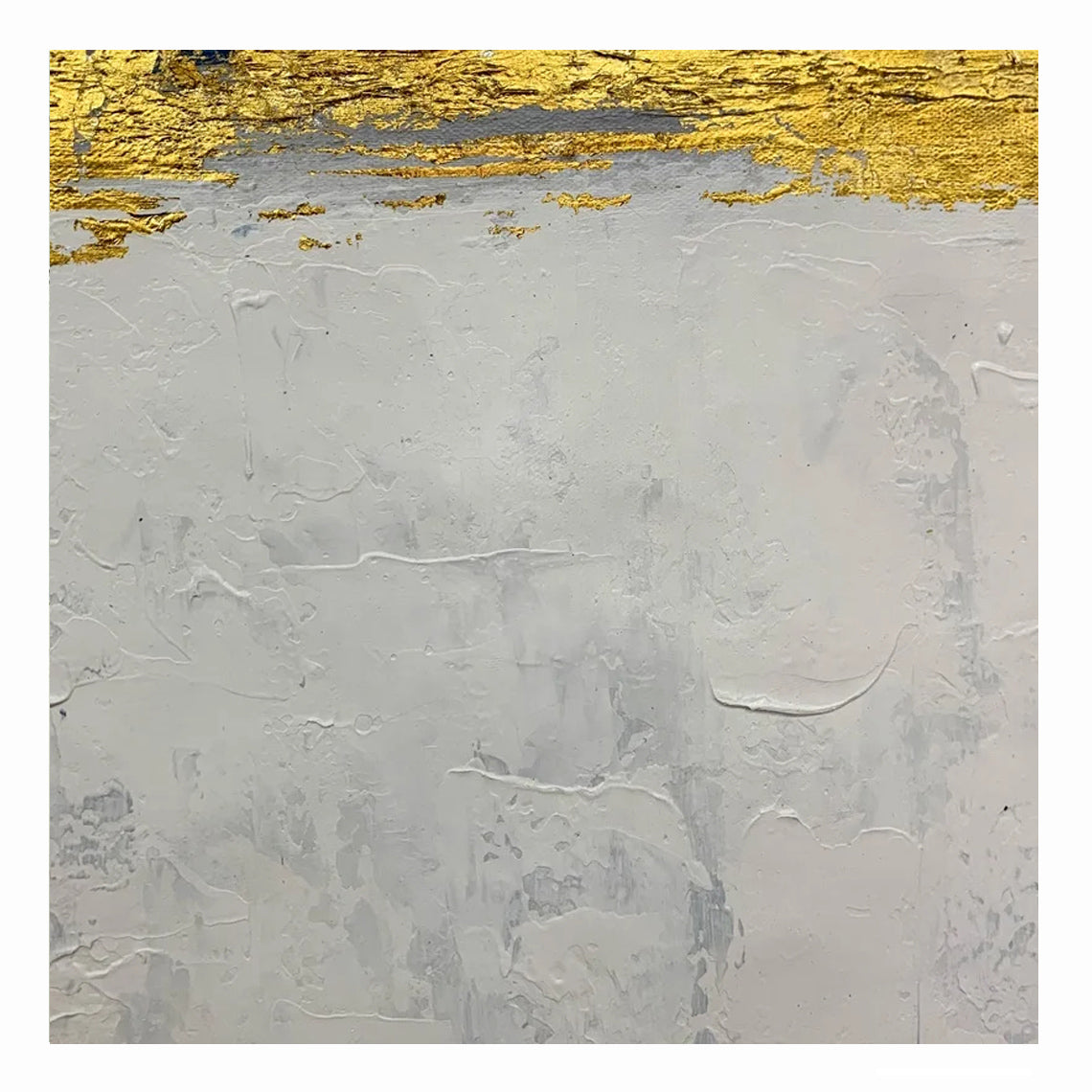 gold and grey canvas, gold wall art, Noho Art Gallery