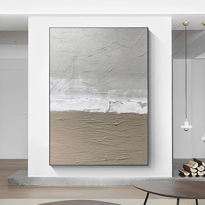 abstract brown gray wall art , grey brown wall art, Noho Art Gallery