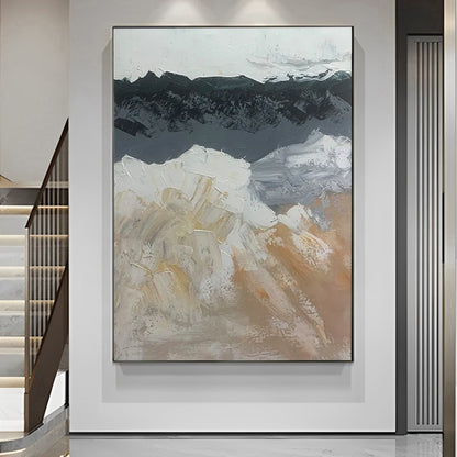 Abstract landscape painting, large abstract landscape paintings for sale, Noho Art Gallery