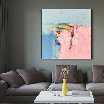 abstract modern art paintings, modern wall art, bright abstract colorful paint, Noho Art Gallery