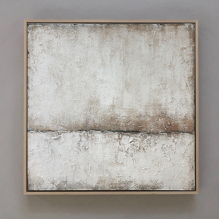 canvas painting minimalist, Gray Textured Art on Canvas | Noho Art Gallery