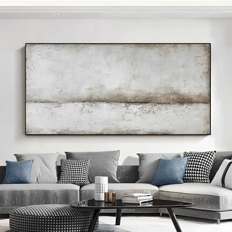 Grey Wall Art Painting, Grey wall paintings | Noho Art Gallery