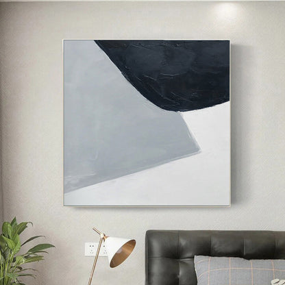 nordic abstract painting, geometric shapes art painting, Noho Art Gallery