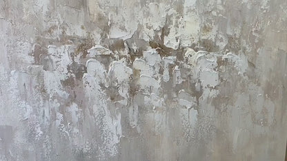 Anodyne - Modern Neutral Wall Art Painting on Canvas