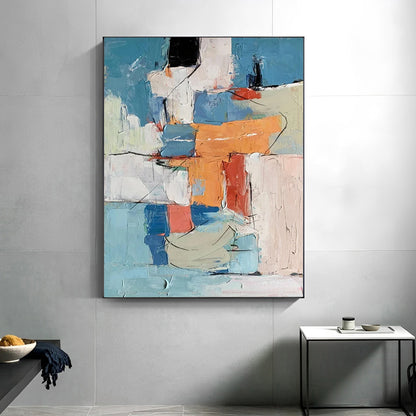 Shimmy - Colorful Large Wall Art Painting