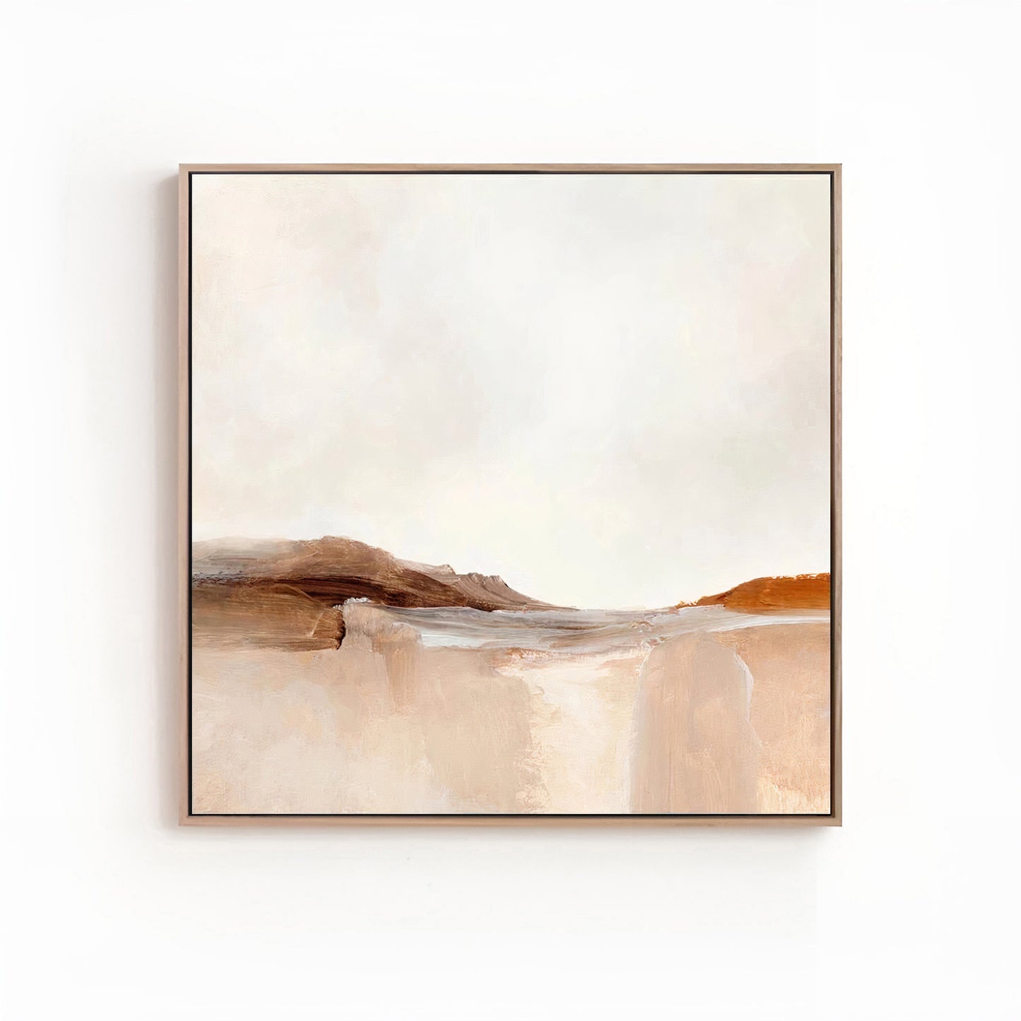 Sand - Abstract Minimalist Landscape Painting on Canvas