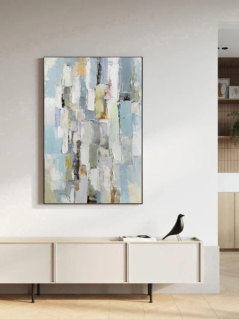 Sinfonia - Extra Large Abstract Colorful Painting on Canvas